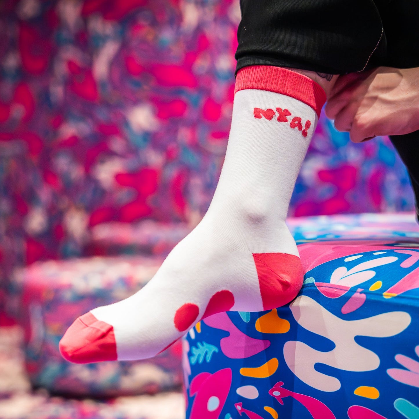 Nya! – Paw Art Socks