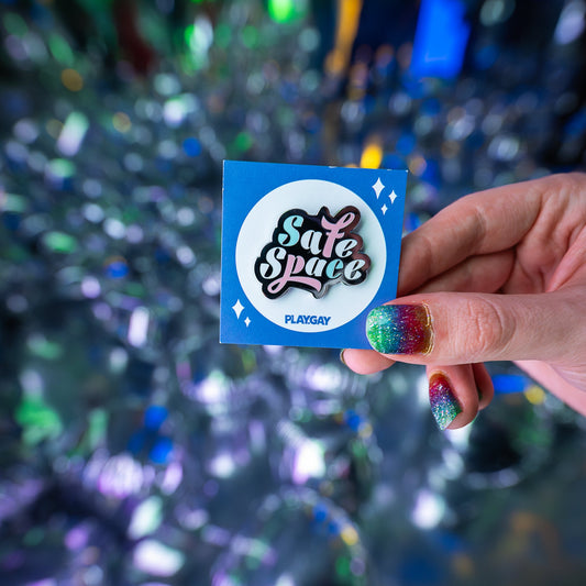Safe Space – Trans Pride Enamel Pin