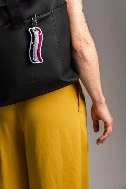 Asexual Flag - Ace Pride Keychain