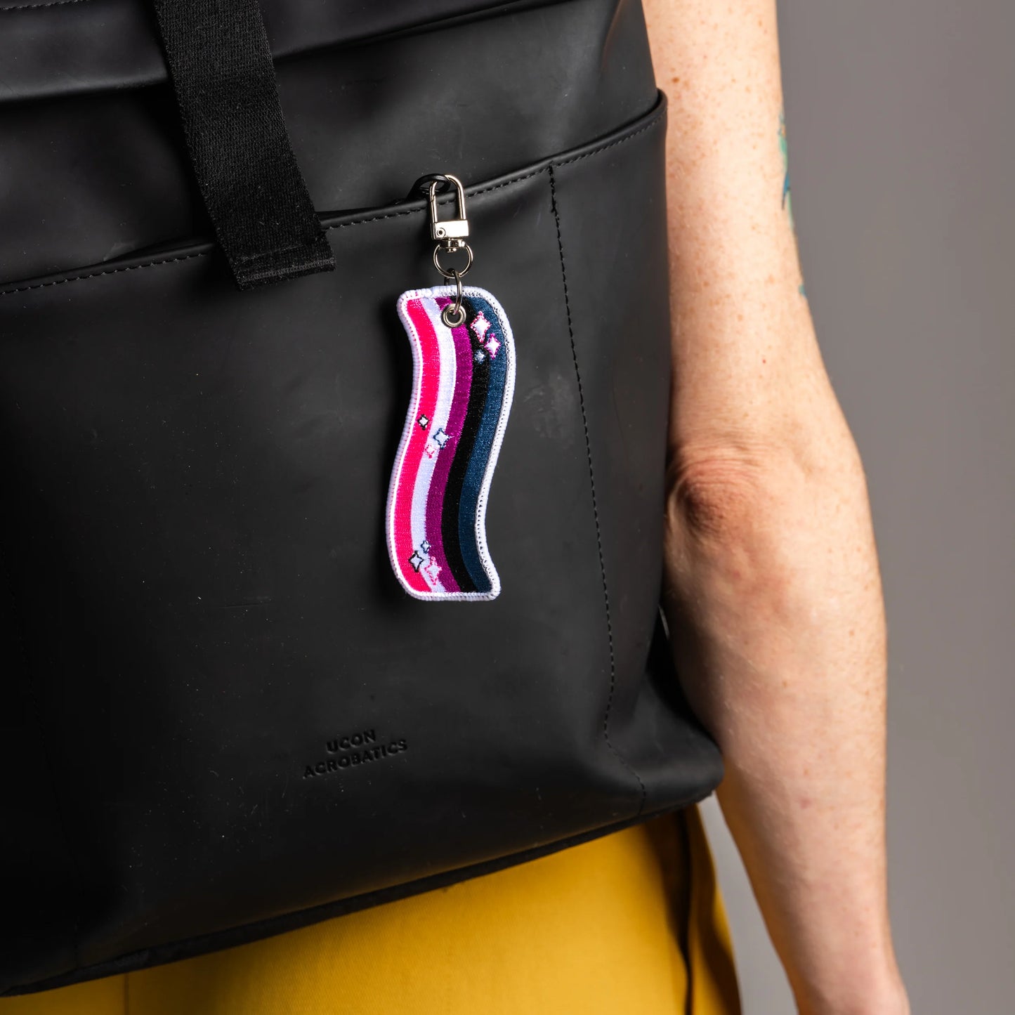 Genderfluid Flag - Keychain