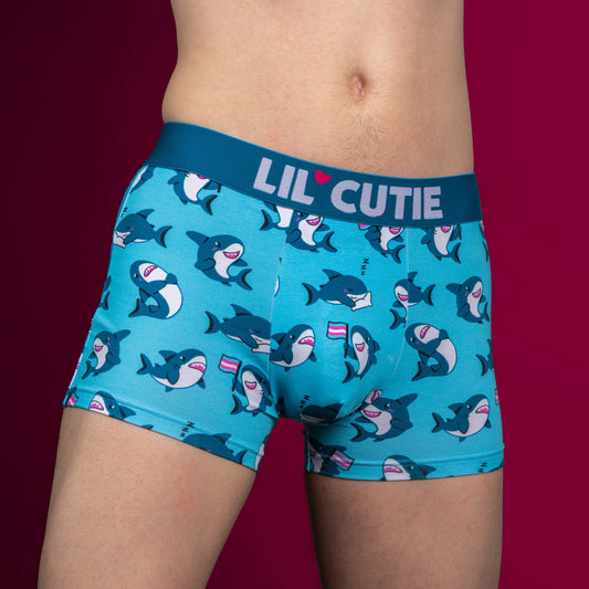 Lil' Cutie - Shark Boxer Brief
