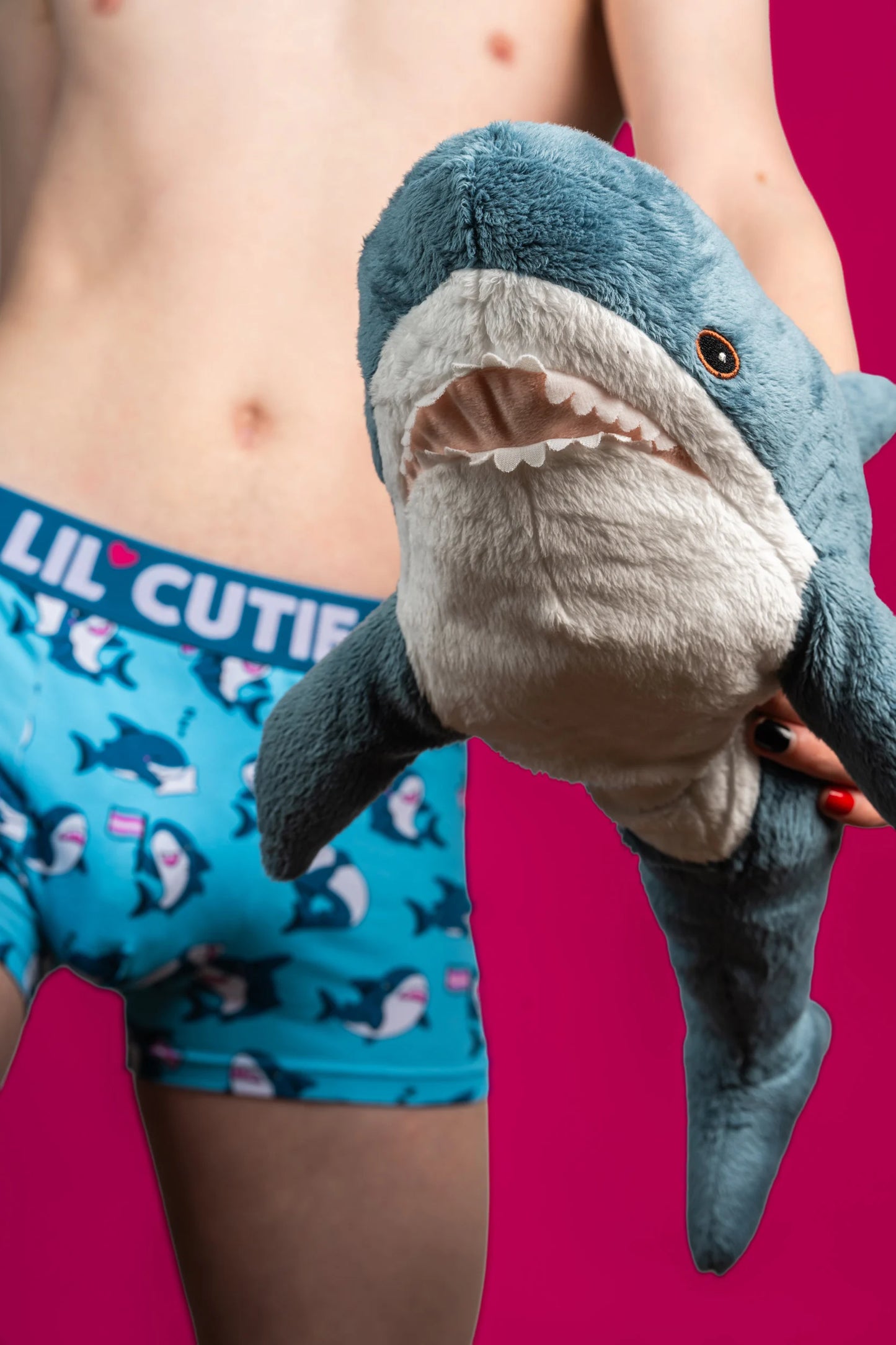 Lil' Cutie - Shark Boxer Brief