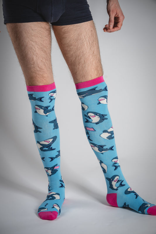 Sharkies - Overknee Socks