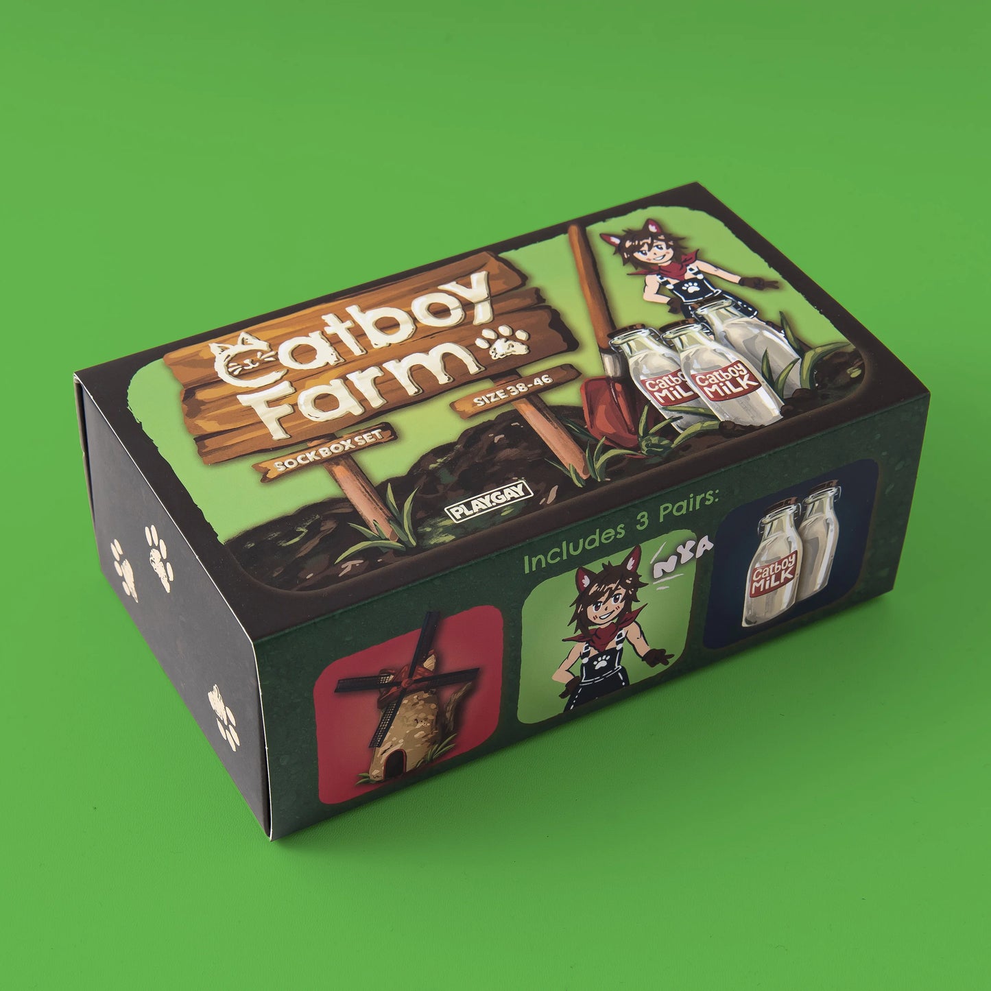 Catboy Farm — Sock Box Set